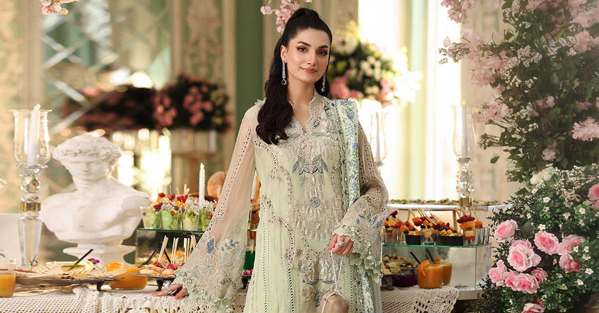 MARIA.B – Luxury 3D Floral Chiffon Collection
