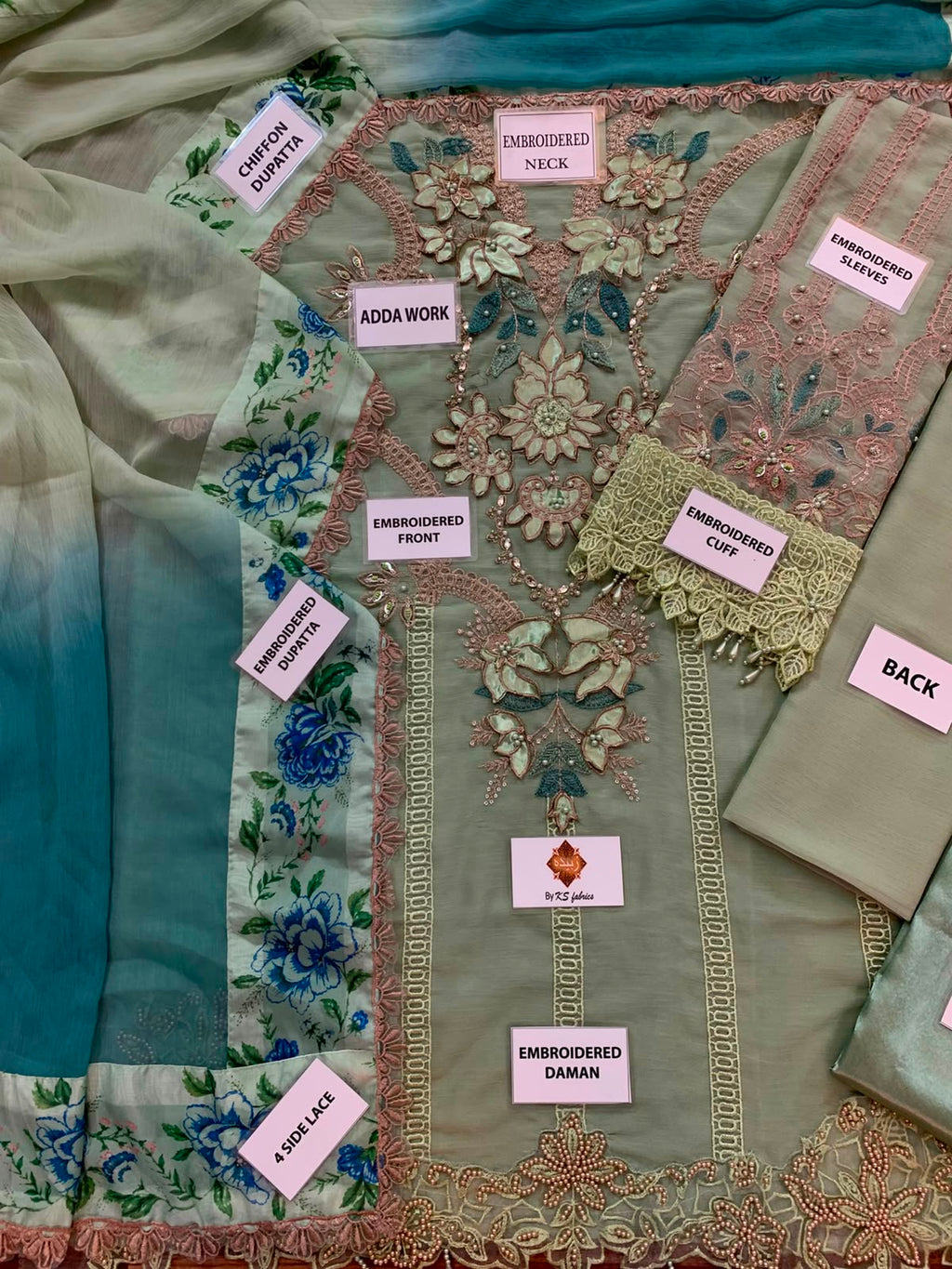 MARIA.B – Luxury 3D Floral Chiffon Collection