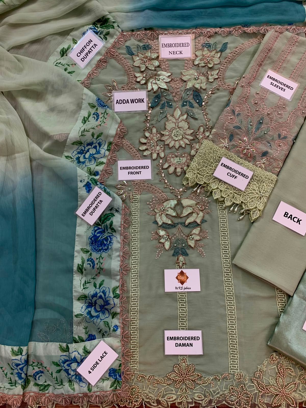 MARIA.B – Luxury 3D Floral Chiffon Collection