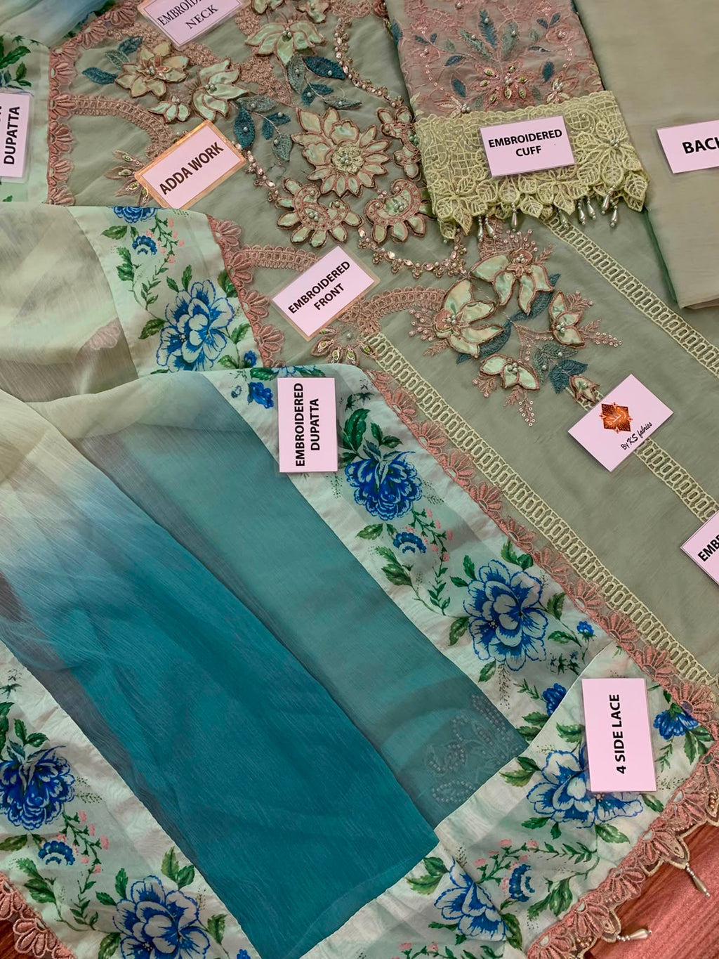 MARIA.B – Luxury 3D Floral Chiffon Collection