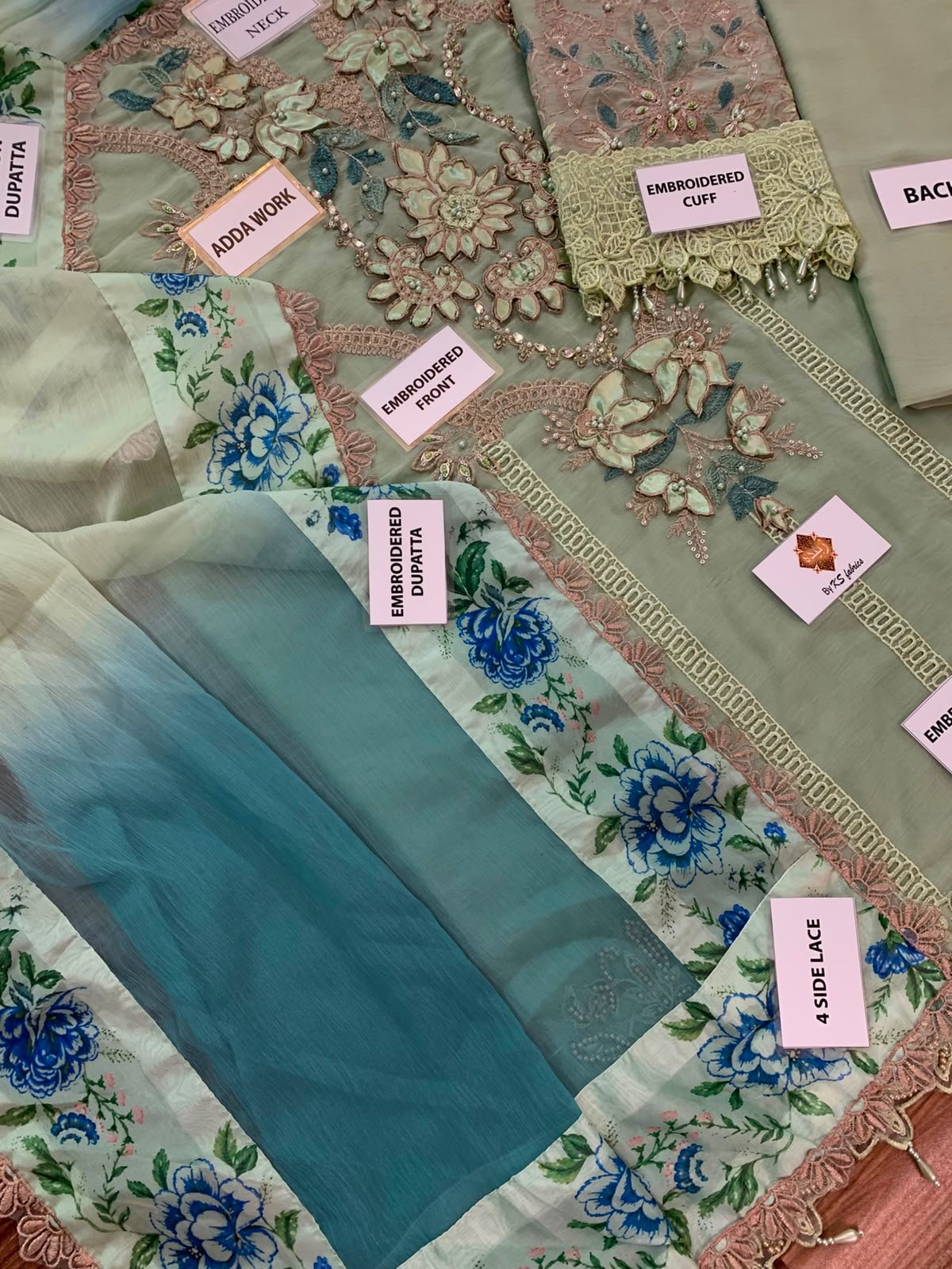 MARIA.B – Luxury 3D Floral Chiffon Collection