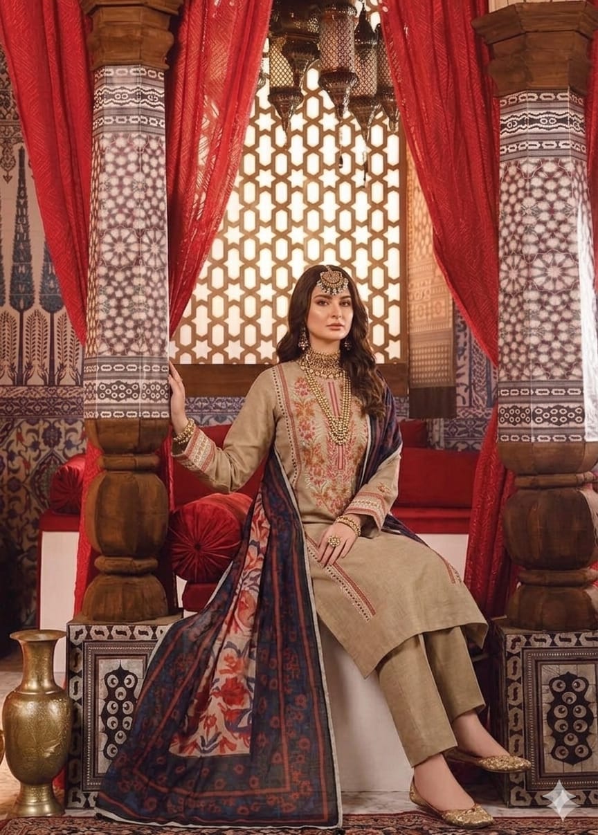 KHAADI – LAWN EMBROIDERED HIT CODE