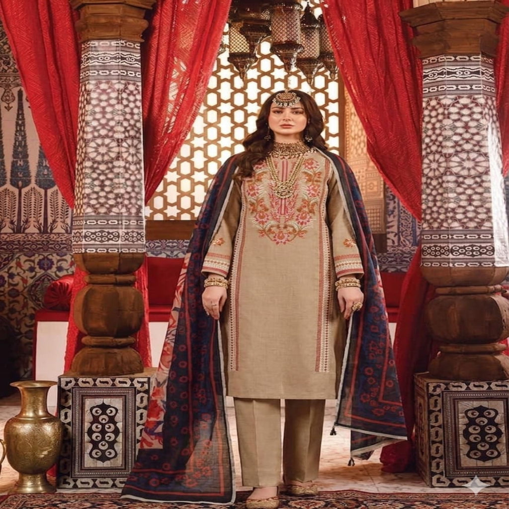 KHAADI – LAWN EMBROIDERED HIT CODE