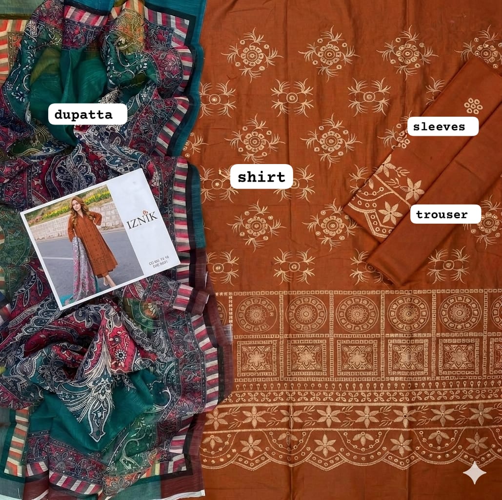 ANGAN – LAWN CHIKANKARI EMBROIDERED COLLECTION