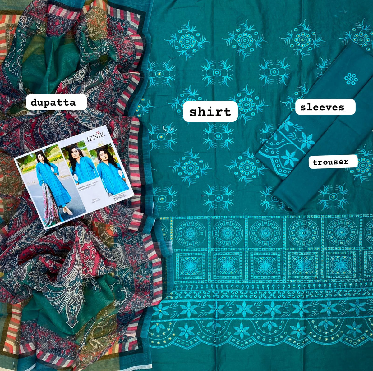 ANGAN – LAWN CHIKANKARI EMBROIDERED COLLECTION
