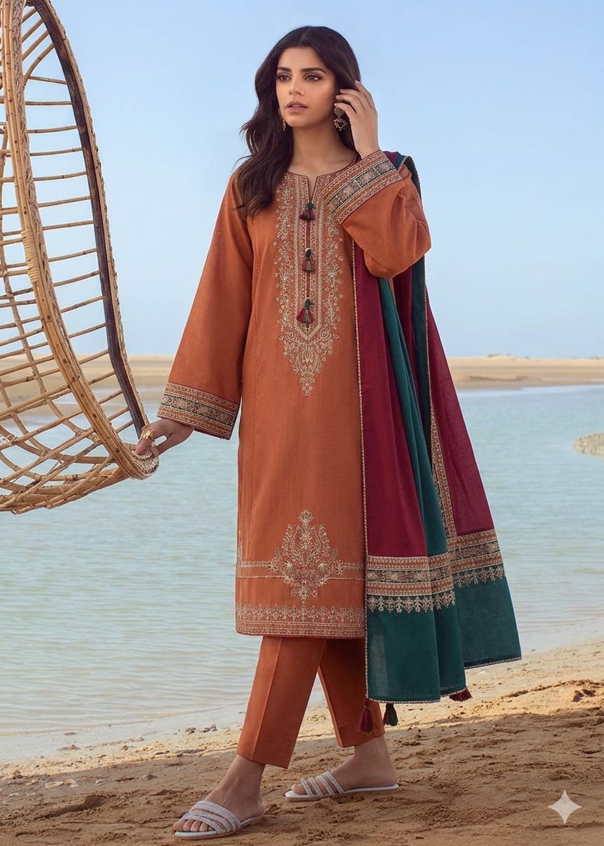 JAZMIN – LAWN EMBROIDERED COLLECTION
