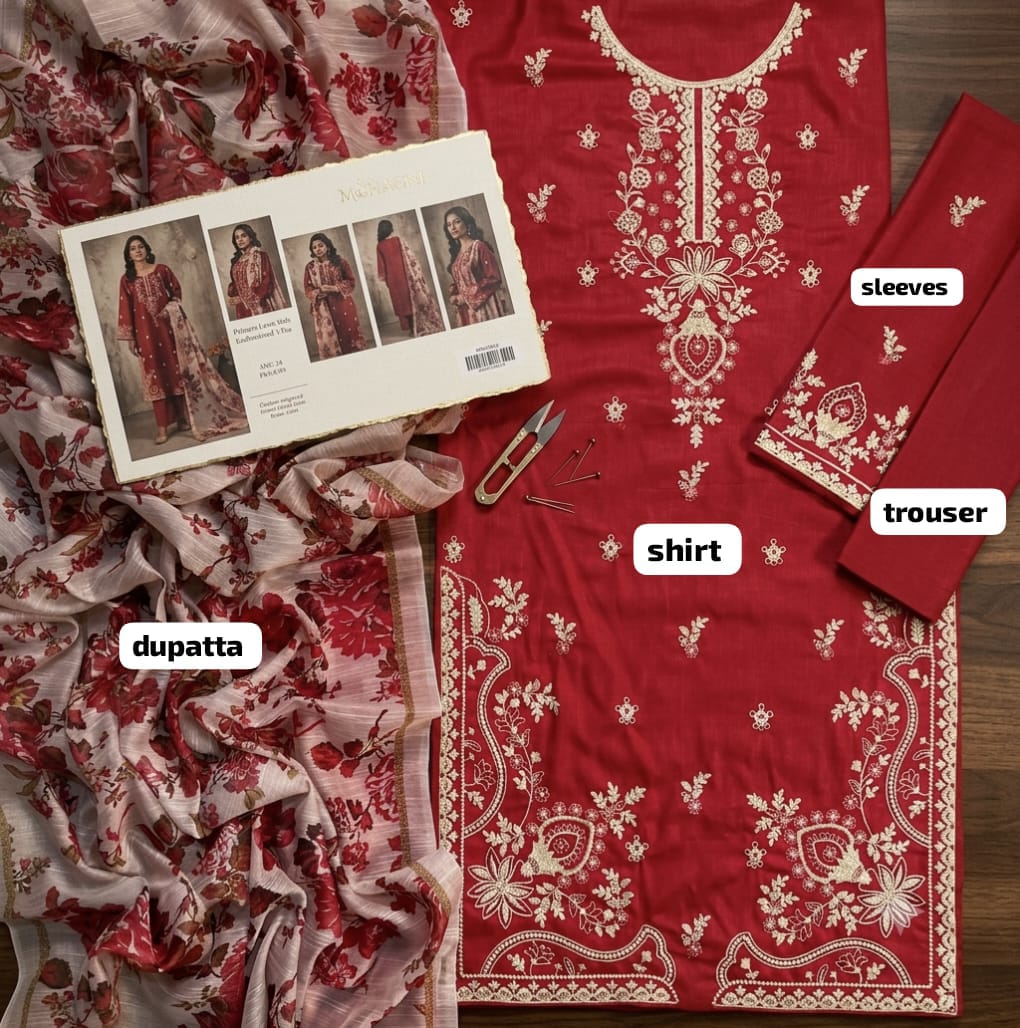 MOHAGNI – LAWN EMBROIDERED COLLECTION