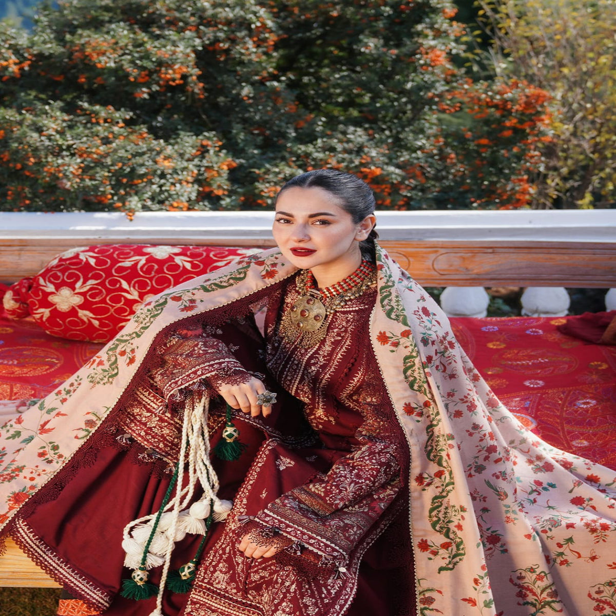 HUSSAIN REHAR – EMBROIDERED LAWN LUXURY COLLECTION