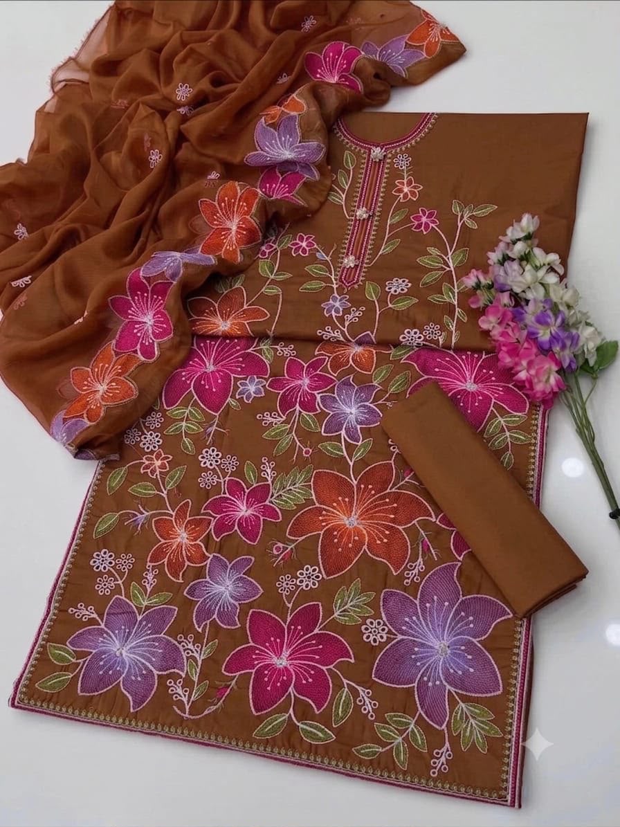 ANEELA'S – LAWN COTTON CHIKANKARI HIT CODE