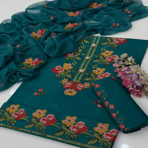 ANEELA'S – LAWN COTTON CHIKANKARI HIT CODE