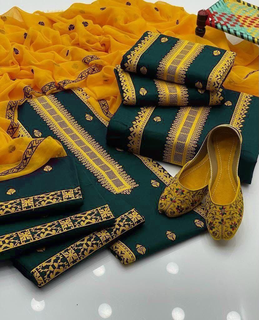 CROSS-STITCH MULTANI EMBROIDERED LAWN COTTON