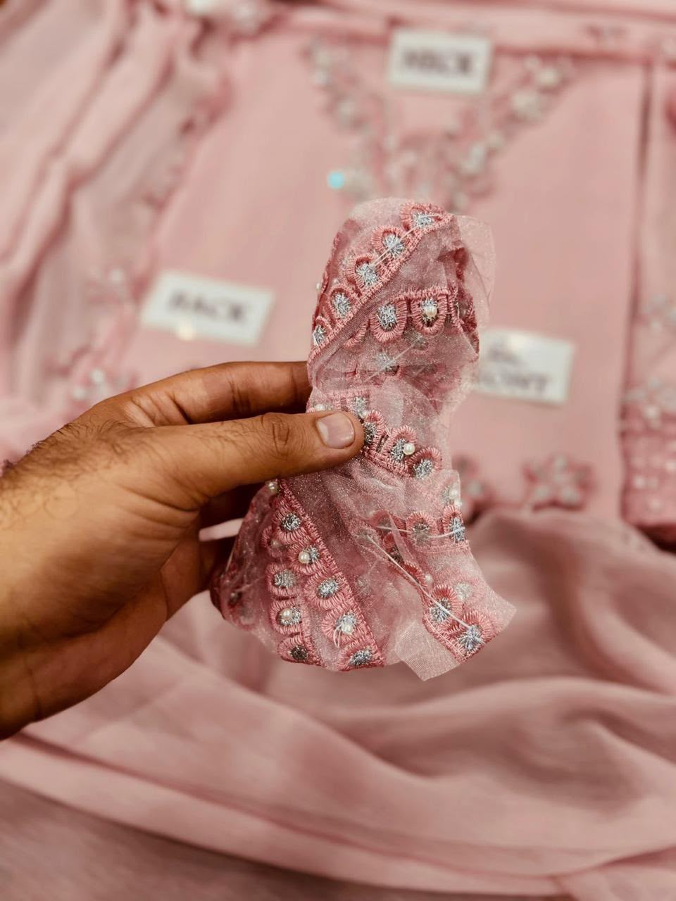 BAROQUE – LUXURY CHIFFON HAND-EMBELLISHED FESTIVE COLLECTION